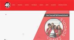 Desktop Screenshot of chavezschools.org